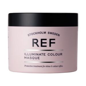 ref stockholm, illuminate colour, vegano, maschera crema trattamento capelli, per rafforzare, 250 ml