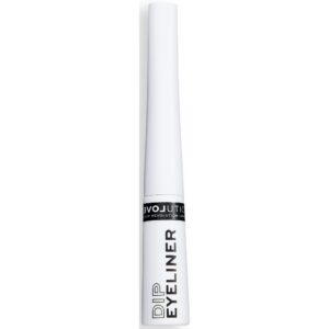 relove by revolution, dip, precisione, eyeliner liquido, bianco, 5 ml