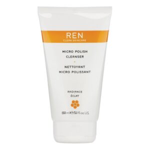 ren, micro polish, splendente, gel detergente, per il viso, 150 ml *tester