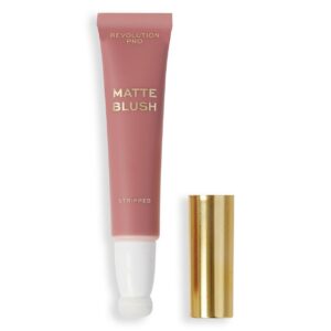 revolution pro, iconic matte, blush in crema, rosa spogliato, 15 ml