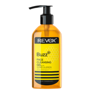 revox b77, buzz, miele & limone, energizzante, gel detergente, per il viso, 180 ml