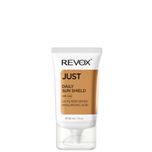 revox b77, just daily sun shield, disidratazione, crema solare, per il viso, 50+, 30 ml *tester