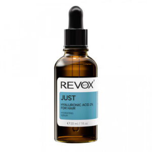 revox b77, just, acido ialuronico 2%, siero per capelli, per l'idratazione, 30 ml