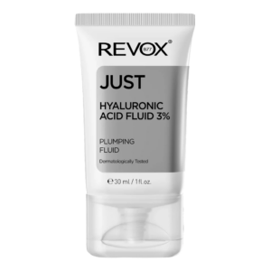 revox b77, just, acido ialuronico 3%, idratante, fluido, per il viso, 30 ml