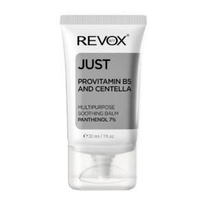 revox b77, just, provitamina b5 & centella, calmante, balsamo, per il viso, 30 ml