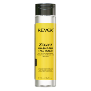 revox b77, zitcare, aha/bha/pha, elimina le impurità, tonico detergente, 250 ml