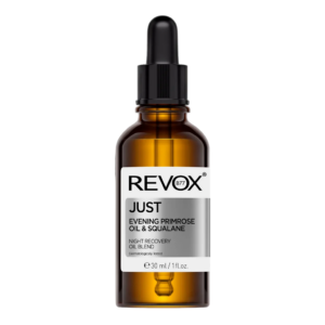 revox b77, just evening, olio di enotera e squalano, recupero, notte, olio, per viso e collo, 30 ml