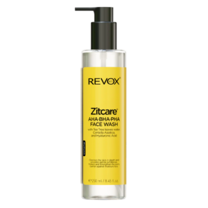 revox b77, zitcare, aha/bha/pha, esfoliazione, lozione detergente, per il viso, 250 ml