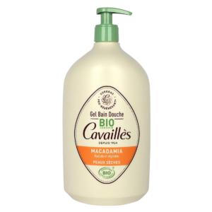 roge cavailles, bio, macadamia, rigenerazione, olio da doccia, per pelle secca, 1000 ml