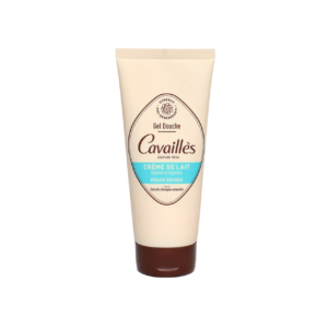 roge cavailles, cream of milk, rigenerazione, gel doccia, per pelli sensibili, 200 ml