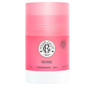 roger & gallet, rose, protezione 24h, stick deodorante, per le donne, 50 g