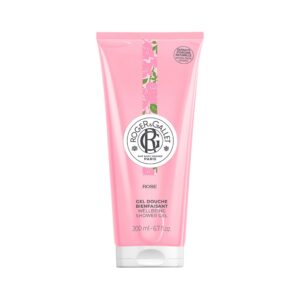roger & gallet, rose, gel doccia, per tutti i tipi di pelle, 200 ml