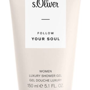 s. oliver, follow your soul, gel doccia, su tutto il corpo, 150 ml