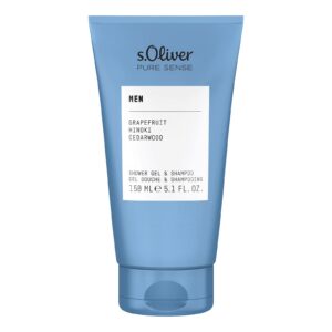 s. oliver, pure sense, gel doccia, su tutto il corpo, 150 ml