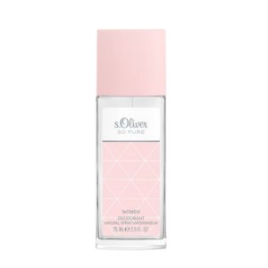s. oliver, so pure, spray deodorante, per le donne, 75 ml