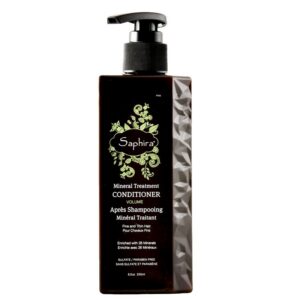 saphira, mineral treatmen, balsamo per capelli, per il volume, 250 ml