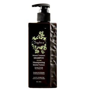 saphira, mineral treatment, shampoo per capelli, per il volume, 250 ml