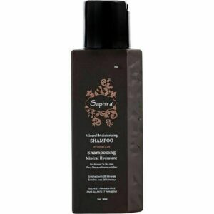 saphira, mineral, shampoo per capelli, per l'idratazione, 90 ml