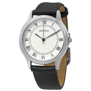 sekonda, sekonda, orologio al quarzo con cinturino in pelle, 3022,82, per uomini