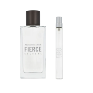 set abercrombie & fitch: fierce cologne, eau de cologne, for men, 100 ml + fierce cologne, eau de cologne, for men, 10 ml