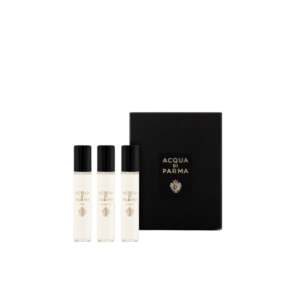 set acqua di parma: signatures of the sun sakura, eau de parfum, unisex, 12 ml + signatures of the sun yuzu, eau de parfum, unisex, 12 ml + signatures of the sun osmanthus, eau de parfum, unisex, 12 ml