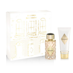 set boucheron: place vendome, eau de parfum, for women, 50 ml + place vendome, hydrating, body lotion, 100 ml