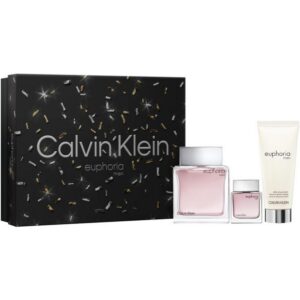 set calvin klein: euphoria, eau de toilette, for men, 100 ml + euphoria, eau de toilette, for men, 15 ml *miniature + euphoria, after shave balm, 100 ml