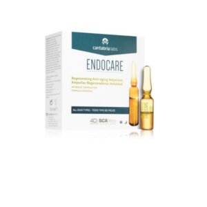 impostare, cantabria labs, endocare, rigenerazione, siero trattamento in fiale, per il viso, per le donne, 7 pz, 1 ml