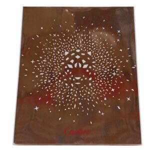 impostare, cartier, la panthere, borsa di cartone gwp, 19 x 8 x 22 cm, 12 pz