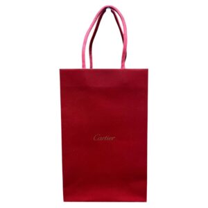 impostare, cartier, rouge, borsa di cartone gwp, 12 pz