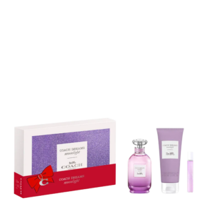 set coach: dreams moonlight, eau de parfum, for women, 90 ml + dreams moonlight, eau de toilette, for women, 15 ml + dreams moonlight, moisturizing, body lotion, 100 ml