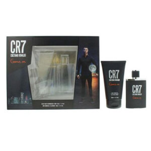 set cristiano ronaldo: cr7 game on, eau de toilette, for men, 50 ml + cr7 game on, shower gel, body, 150 ml