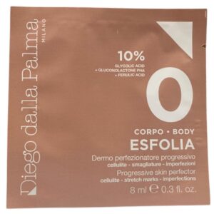 impostare, diego dalla palma, esfolia, anticellulite, giorno, lozione, corpo & gambe, 8 pz, 2 ml *campione