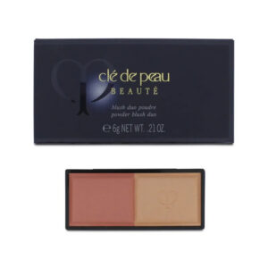 set duo, cle de peau beaute, blush duo, cipria blush, 104, ricarica, 2 pz, 6 g