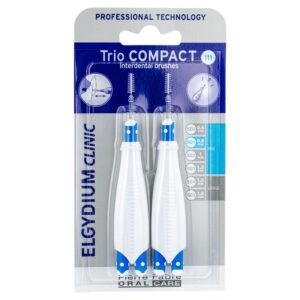 set duo, elgydium, spazzolino interdentale, 2 pz