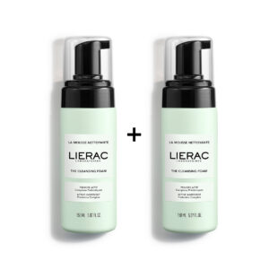 set duo, lierac, lierac, probiotic complex, purificazione, schiuma detergente, 150 ml