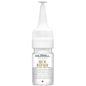 impostare, goldwell, dualsenses rich repair, riparazione, siero trattamento in fiale, per i capelli, per le donne, 12 pz, 18 ml
