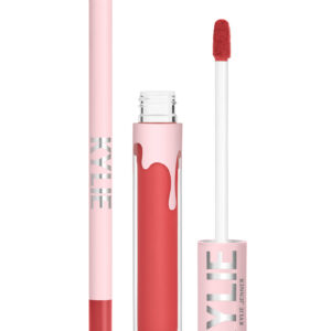 set kylie cosmetics: by kylie, liquid lipstick, 503, bad lil thing, 3 ml + by kylie, pencil, lip liner, bad lil thing, 1.1 g