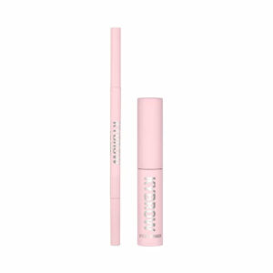 set kylie cosmetics: kybrow, defined, eyebrow cream pencil & brush 2 in 1, 003, cool brown, 0.09 g + by kylie, define, eyebrow gel, translucent, 5 ml
