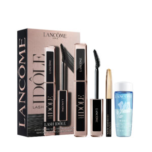 set lancome: bi facil, makeup remover lotion, 30 ml + lash idole, lash lift, mascara, 01, glossy black, 8 ml + khol hypnose, kohl eyeliner, 01, noir, 0.7 g