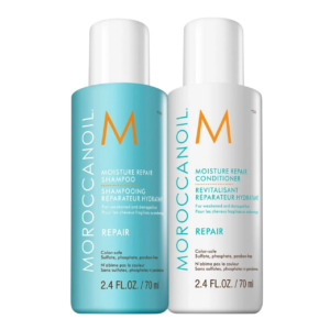set moroccanoil: repair, paraben free, hair shampoo, for moisturizing, 70 ml + repair, paraben free, hair conditioner, for moisturizing, 70 ml