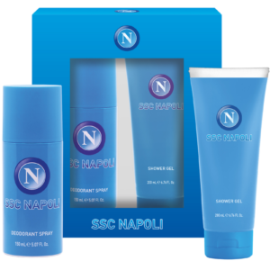 set ssc napoli: napoli, cleansing, shower gel, for all skin types, 200 ml + napoli, anti perspirant, deodorant spray, for men, 100 ml