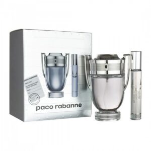 set paco rabanne: invictus, eau de toilette, for men, 100 ml + invictus, eau de toilette, for men, 10 ml