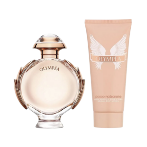 set paco rabanne: olympea, eau de parfum, for women, 50 ml + olympea, body lotion, 100 ml