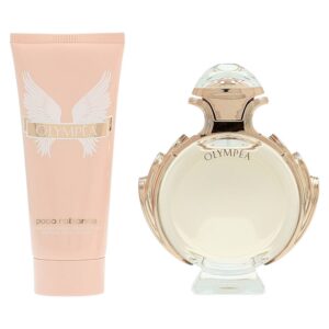 set paco rabanne: olympea, eau de parfum, for women, 80 ml + olympea, body lotion, 100 ml