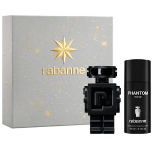 set paco rabanne: phantom, eau de parfum, for men, 100 ml + phantom, deodorant spray, for men, 150 ml