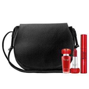 set pupa: vamp!, paraben free, volume, cream lipstick, 301, intense red, 3.5 g + vamp! sexy lashes, paraben free, mascara, 011, sexy black, 12 ml