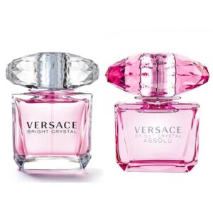 set versace: bright crystal absolu, eau de parfum, for women, 30 ml + bright crystal, eau de toilette, for women, 30 ml