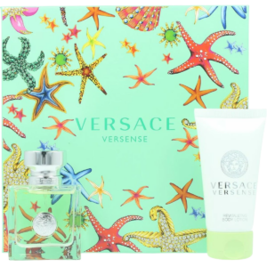 set versace: versense, eau de toilette, for women, 30 ml + versense, nourishing, body lotion, all over the body, 50 ml
