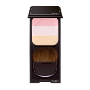 shiseido, face color enhancing trio, non comedogenico, arrossire/scultura & armonizzazione, palette viso, pk1, litchi, 3 sfumature, 7 g *tester